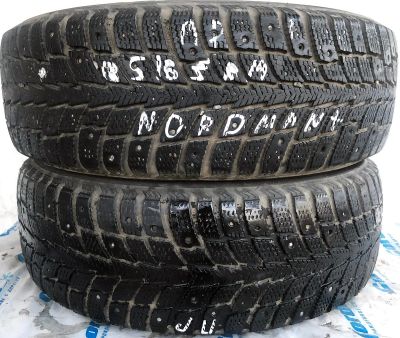 Лот: 14813741. Фото: 1. Шины 185/65 R14 185/65/14 Nokian... Шины