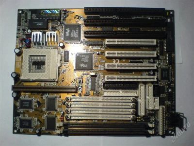 Лот: 898400. Фото: 1. Материнская плата socket 7 (неисправно... Материнские платы