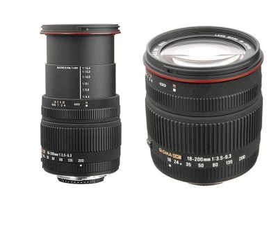 Лот: 4085405. Фото: 1. Объектив Sigma AF 18-200MM F/3... Объективы