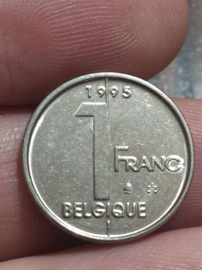 Лот: 18895387. Фото: 1. Бельгия. 1 франк. 1995г. (2). Европа