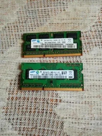 Лот: 17826209. Фото: 1. Ddr 3 2*2gb,2 планки. Оперативная память