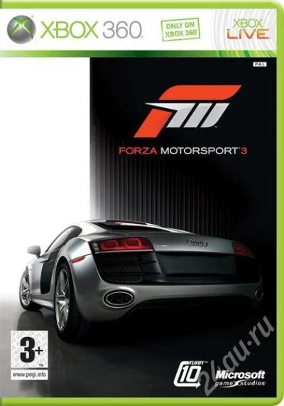 Лот: 577459. Фото: 1. X-Box 360, Forza motorsport 3... Игры для консолей