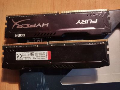Лот: 16849368. Фото: 1. Оперативная память HyperX DDR4... Оперативная память