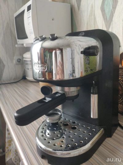 Лот: 13662574. Фото: 1. Кофеварка рожковая delonghi. Чайники, кофемашины, кулеры