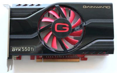 Лот: 14913162. Фото: 1. Gainward GeForce GTX 550 Ti (1024Mb... Видеокарты