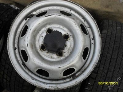 Лот: 1301629. Фото: 1. Штамповка на Toyota на 13. Диски