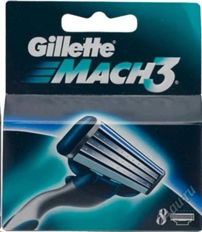 Лот: 5864988. Фото: 1. Лезвия Gillette Mach 3 (16 штук... Аксессуары