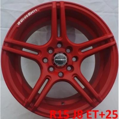 Лот: 5313757. Фото: 1. Weds Sport R15 J8 ET+25 4x100... Диски