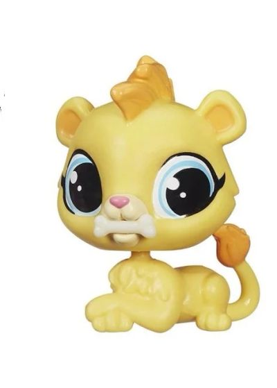 Лот: 6579067. Фото: 1. Littlest pet shop петшоп львёнок. Развивающие