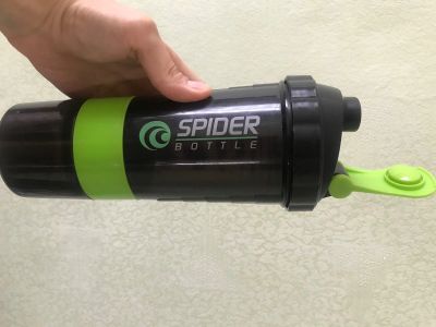 Лот: 16146037. Фото: 1. Шейкер спортивный Spider bottle. Спортивная посуда