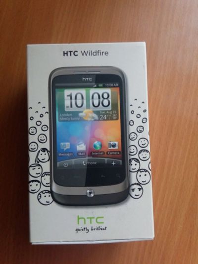 Лот: 13132946. Фото: 1. Коробка от HTC Wildfire. Коробки, инструкции