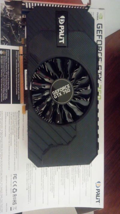 Лот: 9021671. Фото: 1. gtx 750. Видеокарты