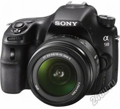 Лот: 5946915. Фото: 1. Зеркальный фотоаппарат Sony Alpha... Цифровые зеркальные