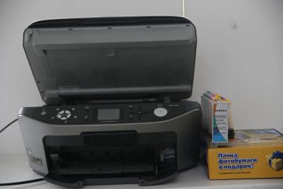 Лот: 4082813. Фото: 1. Epson Sylus Photo RX640 + снпч. МФУ и копировальные аппараты