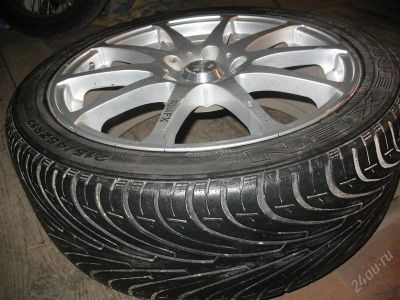 Лот: 2417189. Фото: 1. Комплект диски Aqua I-Jak+Nexen... Шины на дисках