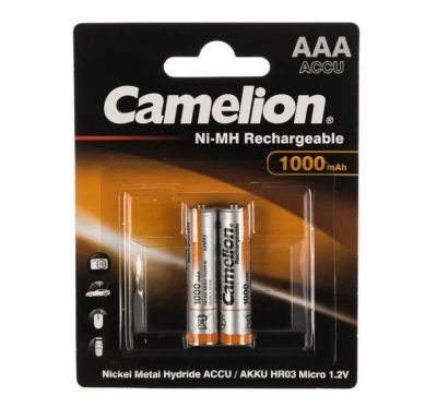Лот: 20330931. Фото: 1. Аккумулятор Ni-MH AAA Camelion... Батарейки, аккумуляторы, элементы питания