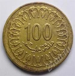 Лот: 108720. Фото: 1. Тунис. 100 миллим 1997г. Африка