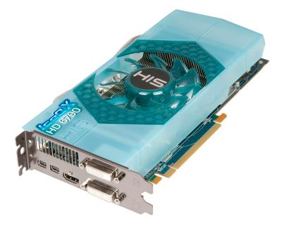 Лот: 8836086. Фото: 1. Видеокарта HIS HD 6790 тюнинг... Видеокарты