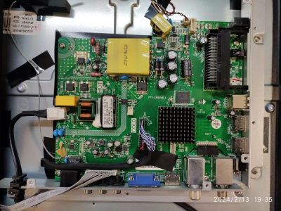 Лот: 21387790. Фото: 1. P75-2841V6.1 tv Prestigio PTV43SS04Y... Запчасти для телевизоров, видеотехники, аудиотехники