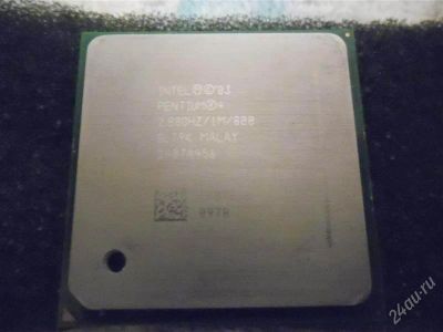 Лот: 1221582. Фото: 1. Intel Pentium 4 2.8GHz/1M/800... Процессоры
