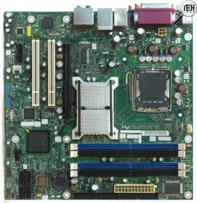 Лот: 8047067. Фото: 1. Intel D945GPT (идеальное состояние... Материнские платы