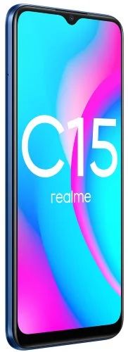Лот: 17168595. Фото: 1. Новый Realme C15 4+64GB Marine... Смартфоны