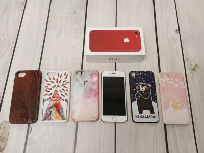 Лот: 24765698. Фото: 1. Iphone 7 red 128 gb. Смартфоны