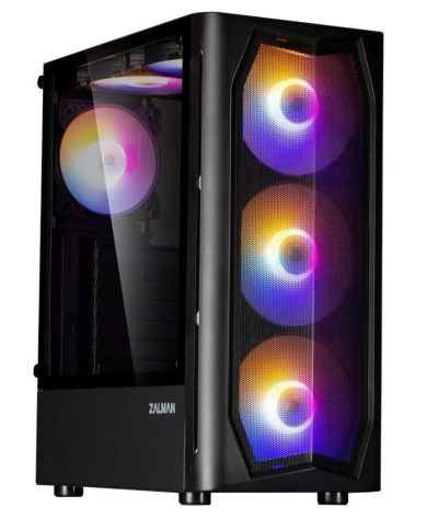 Лот: 25522947. Фото: 1. Корпус zalman N4 Rev.1 черный... Корпуса, блоки питания