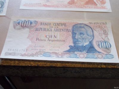 Лот: 13761192. Фото: 1. 100 песо, Аргентина. Очень хорошая... Америка