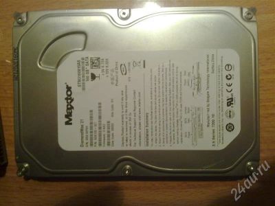 Лот: 219765. Фото: 1. Неисправный HDD SATA Maxtor 160GB. Жёсткие диски (HDD)