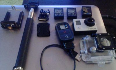 Лот: 5813846. Фото: 1. Gopro hero 3 black edition видеокамера... Видеокамеры