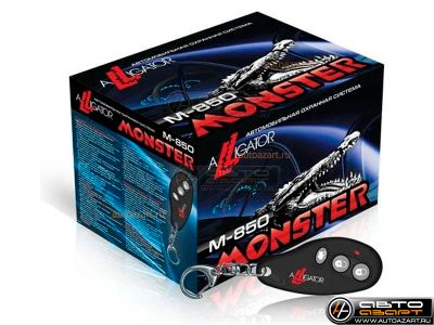 Лот: 5537917. Фото: 1. Сигнализация Alligator M-850 ver... Автомобильные сигнализации