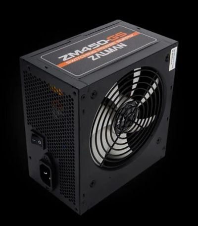 Лот: 15039802. Фото: 1. Блок питания Zalman 450W ZM450-GS. Корпуса, блоки питания
