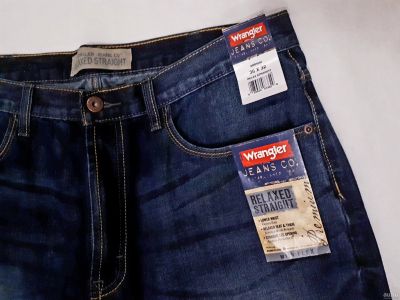 Лот: 12788881. Фото: 1. Джинсы мужские - Wrangler Premium... Другое (мужская одежда)