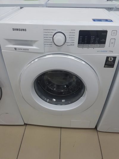 Лот: 11994226. Фото: 1. Стиральная машина Samsung WW70J52E0JWDLP... Стиральные машины