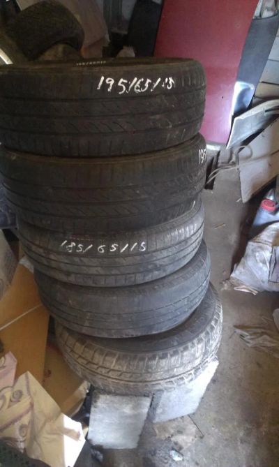Лот: 4055635. Фото: 1. шины, резина r 15 195/65/15 йокохама... Шины