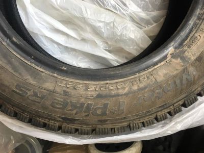 Лот: 10139981. Фото: 1. Зимние шины Hankook Winter I*Pike... Шины