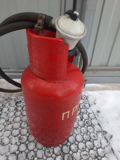 Лот: 21346861. Фото: 1. Баллон 12л. Баллоны, газ в баллонах