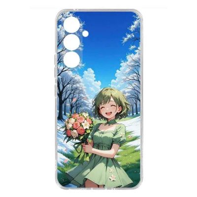 Лот: 25135048. Фото: 1. Чехол Krutoff Clear Case "Аниме... Чехлы, бамперы