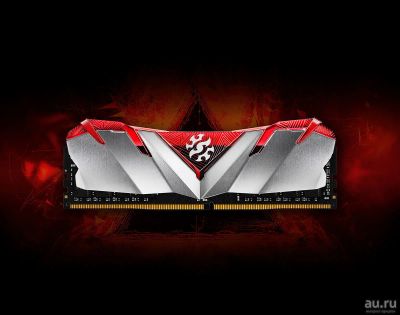 Лот: 16225100. Фото: 1. 16Gb (2x8Gb) DDR4 AData 3000MHz... Оперативная память