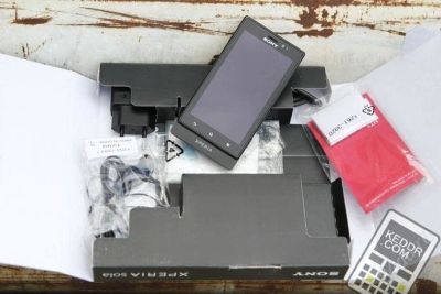 Лот: 2563084. Фото: 1. Sony xperia sola mt27i black рст. Смартфоны