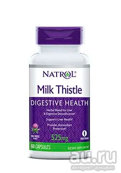 Лот: 4625458. Фото: 1. Силимарин, Natrol Milk Thistle... Народная медицина, БАДы