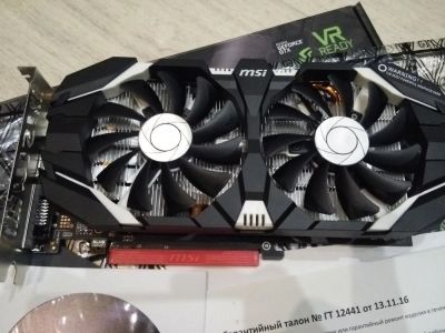 Лот: 8752565. Фото: 1. MSI GTX 1060 OC, Dx 12, VR Ready... Видеокарты