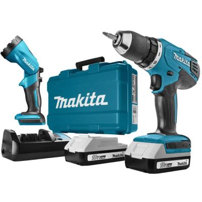 Лот: 10593151. Фото: 1. Дрель аккумуляторная Makita DF457DWLE... Электроинструмент
