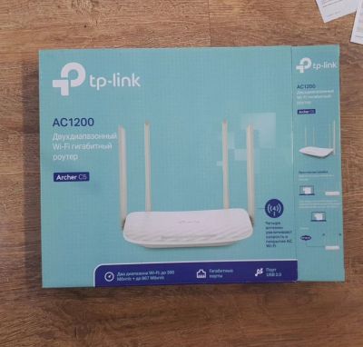 Лот: 24958600. Фото: 1. Роутер TP-Link AC1200. Маршрутизаторы (роутеры)