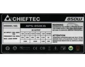 Лот: 12080797. Фото: 1. Chieftec A-135 BRONZe 80 (850W... Корпуса, блоки питания