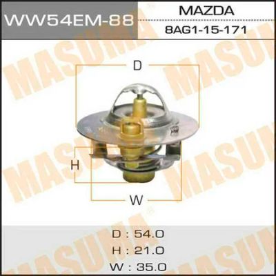 Лот: 18589806. Фото: 1. Термостат masuma WW54EM-88. Двигатель и элементы двигателя