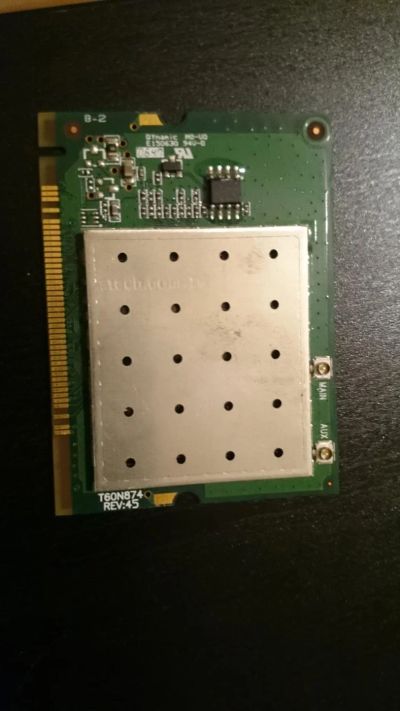 Лот: 9144207. Фото: 1. Wi-fi адаптер mini-PCI Atheros... Платы расширения, контроллеры, доп. порты