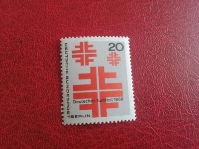 Лот: 19627320. Фото: 1. 1968 г, ФРГ спорт гимнастика. Марки