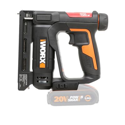 Лот: 24418796. Фото: 1. Степлер WORX WX843.9 20V аккумуляторный. Электроинструмент